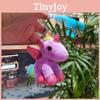 Creative Unicorn Cartoon Plush Keyring Cute Doll Backpack Pendant For Children