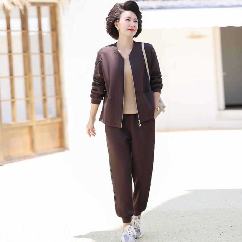 Jianhu Women's Spring Autumn Casual Two-Piece Set