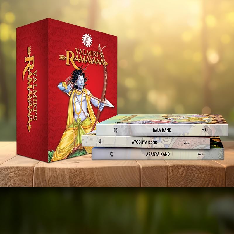 Valmiki Ramayana : Bal Kanda, Ayodhya Kand, Aranya Kand, Kishkindha Kand, Sundara Kanda, Yuddha Kand