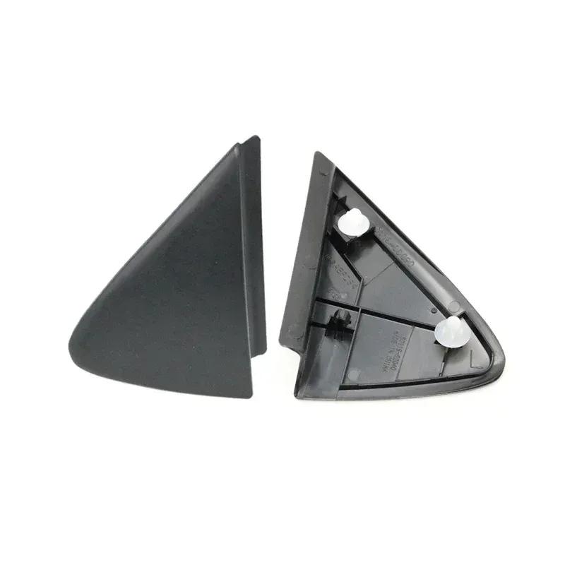Car Front Pillar Corner Moulding Cap Rearview Mirror Triangle Plate Trim Cover For Toyota Vios 2008-2013 601170D090 601180D090