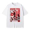 Rebajas Calientes Anime Baloncesto de Kuroko Kagami Taiga Impresión Gráfica de Cómic Unisex Moda Vintage Corte Holgado Streetwear Camiseta de Manga Corta