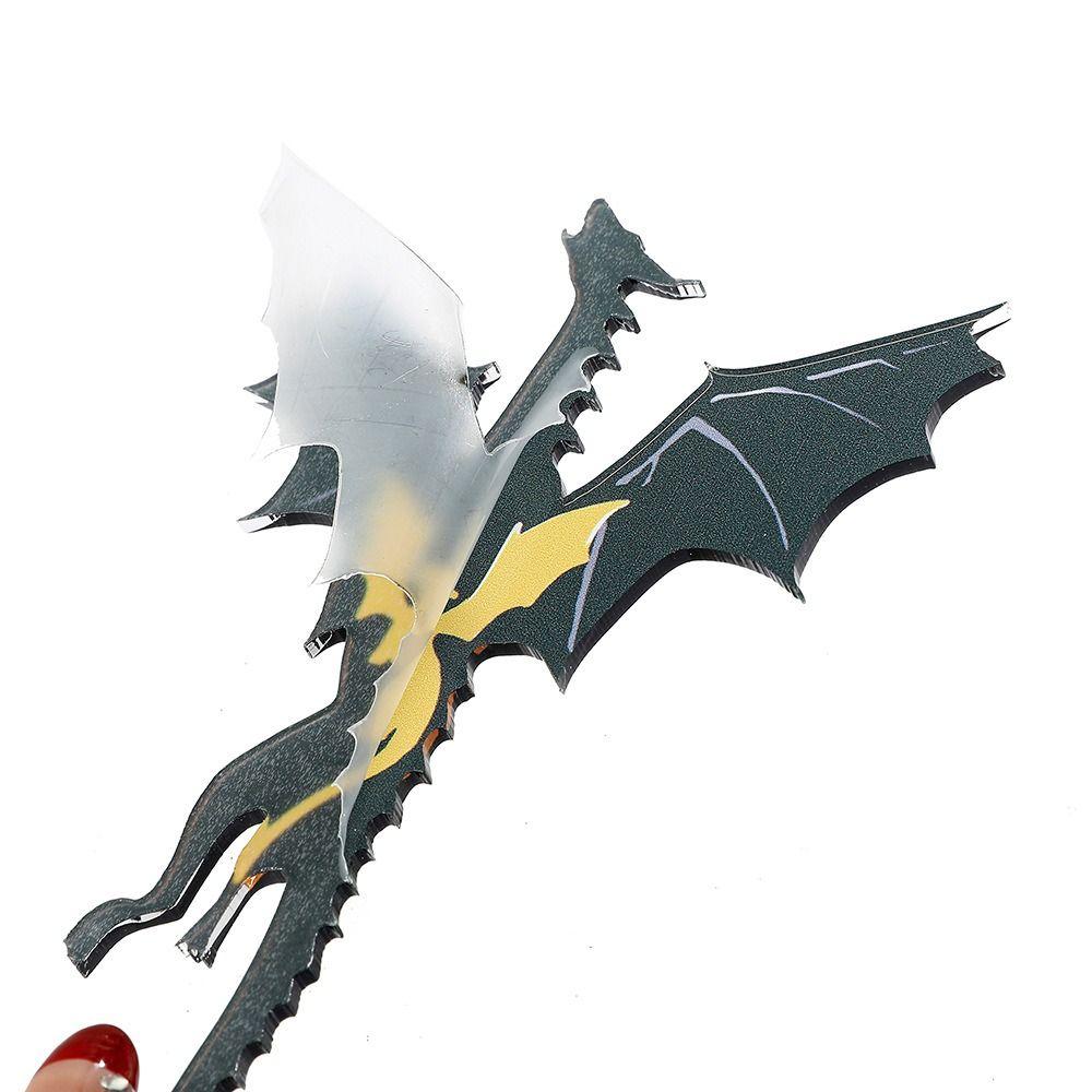 Gothic Punk Black Dragon Book Mark Transparency Reading Supplies Anime Book Tags Collection