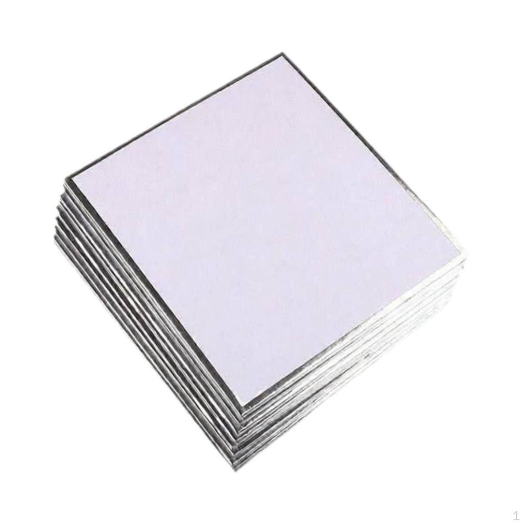 10 Pieces Shikishi Boards Artist Square Autograph Board for Hand Drawn