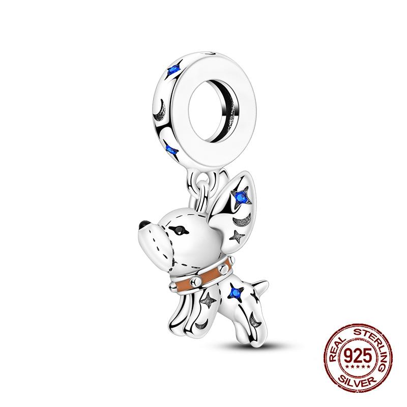 New Copper Fashion Dinosaurs Cats Dog Lions Animal Charms Beads Fit Pan Original Bracelet Diy Birthday Jewelry For Women