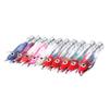 10Pcs Luminous Squid Jigs Lures Fishing Hard Fishing Lures Glow Squid Jig Hooks