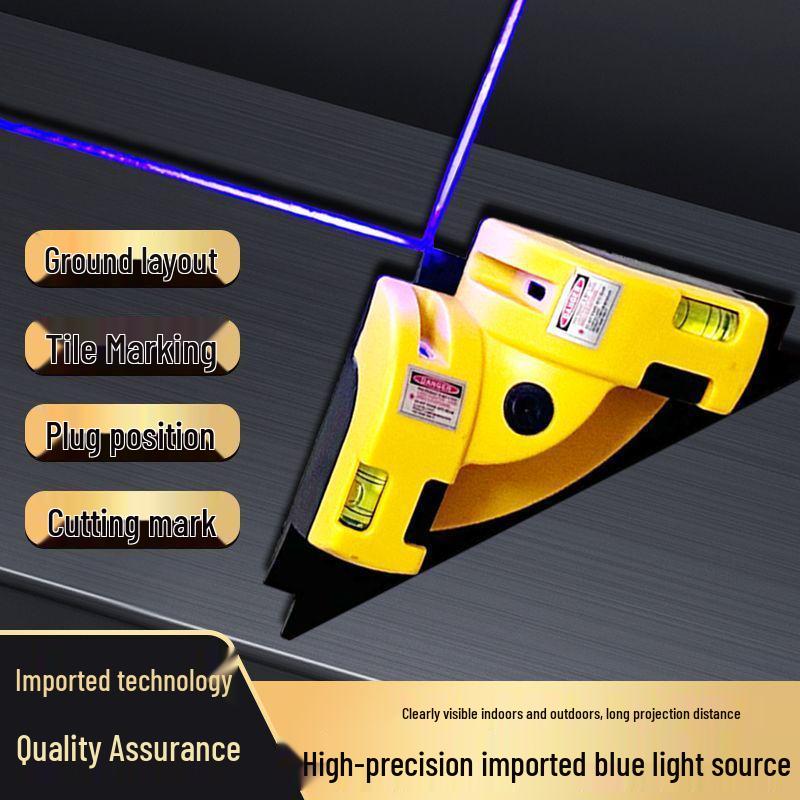 High Precision Dual Beam Laser Right Angle Level for Tile Alignment