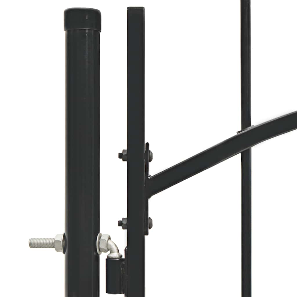Garden Gate Woerden Steel 1x1.5 M Black