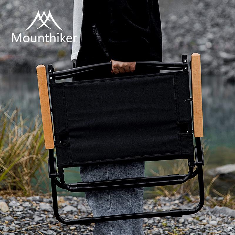 Mountain Guest Portable Kermit Chair: Camping, Fishing & Beach Folding Stool with Backrest