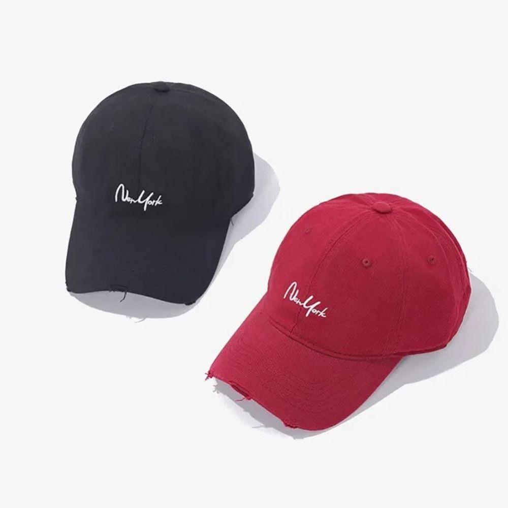 New York Letter Baseball Cap Breathable Sports Visor Casual Sun Hats  Men Women