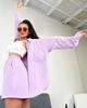 Casual Fashion Solid Color Women's Shirts Puff Sleeves Elegant Tops Shorts Casual Suit