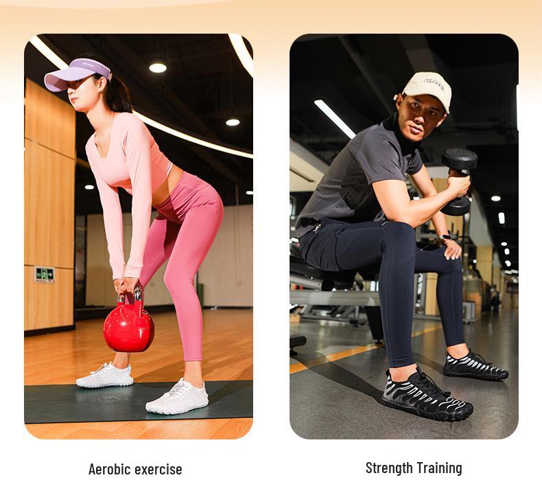Unisex Non-Slip Quick-Dry Water Shoes: Breathable Five-Finger Design for Outdoor Activities