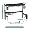 Retractable Kitchen Sink Storage Rack for Bowls and Plates