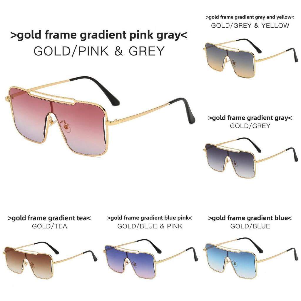 Punk Metal Hexagon Sunglasses With Pink Lenses Uv400 For Summer Beach Party