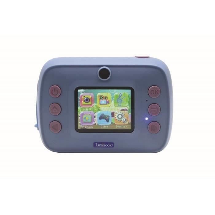 LEXIBOOK - Appareil photo instantané - Starcam Print Stitch avec carte SD - Dès 5 ans