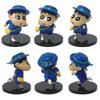 Crayon Shinchan Pvc Figurine Set With Collectible Cartoon Toy For Kids And Fans