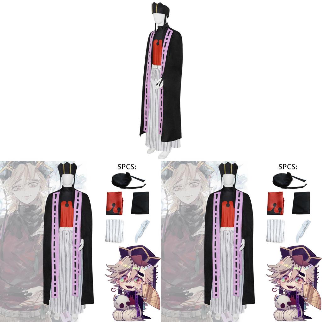 Demon Slayer Douma Zwölf Dämonen Cosplay Outfit Aus Polyester Für Anime-Conventions Und Events