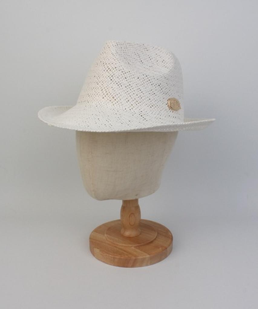 Yunibeosyeolkemiseuteuli Bu Summer White Simple Long Fedora