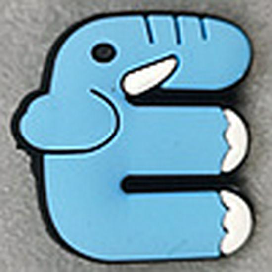 Animal Letter Shoe Charms: Creative Cartoon Detachable Buckles for Garden Clogs