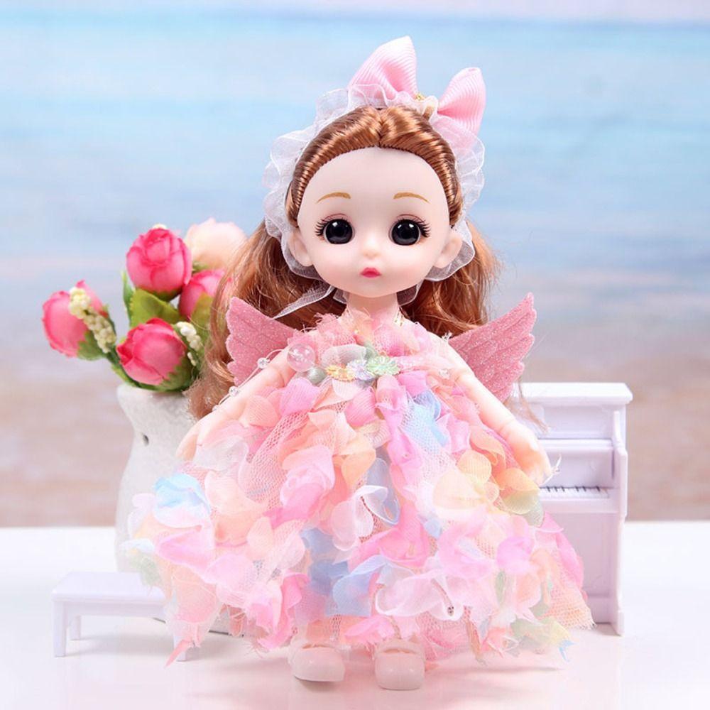 Princess Dolls Toys Mini Multi Joint Doll Toy Set Movable Jointed Princess Dolls Molly Girls' Doll