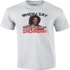 When I Say Who's The Master You Say Sho'nuff! The Last Dragon T-Shirt - 80's Tshirt