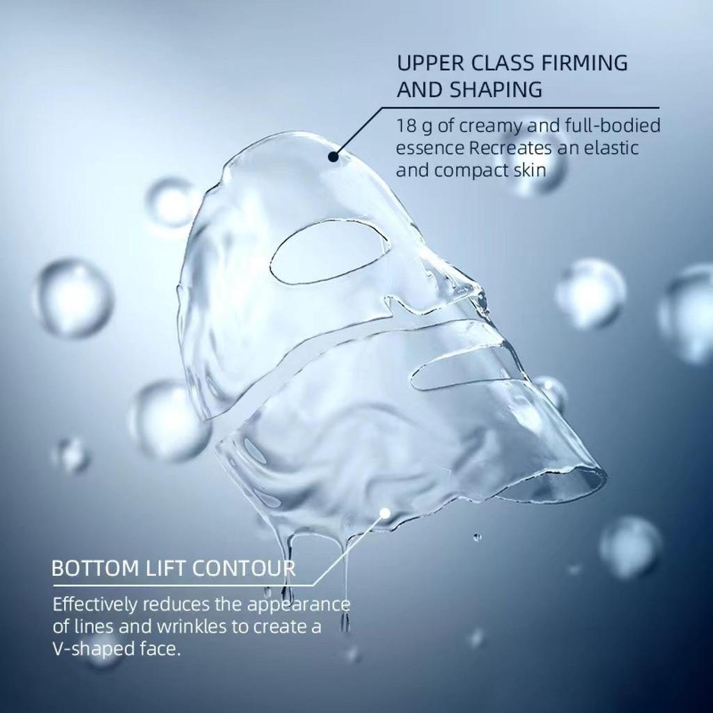 Bio Collagen Real Deep Mask tablets per Hydrogel Mask Highly Moisturizing Firm and Glossy Pore Care Dry and Sensitive Skin Cosmetics Collagen Mask