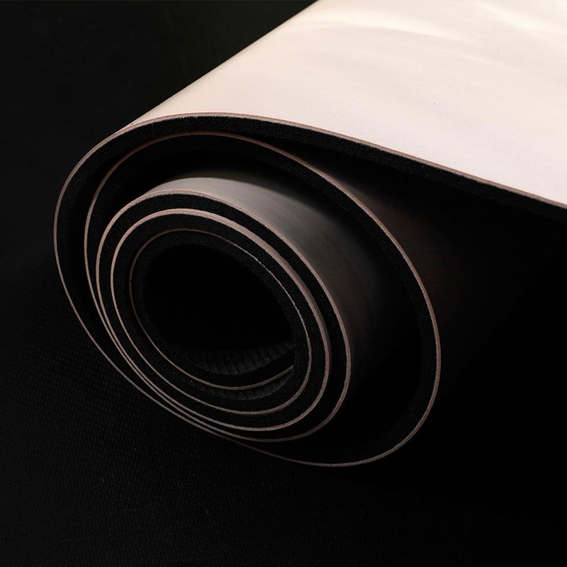5mm Gradient PU Yoga Mat - Non-slip, Sweat-absorbent, Natural Rubber, Extra Thick