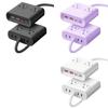 Desktop Power Adapter with 4AC Outlet Access, 4 USB Inputs, and 25W Power for Cable Order and Everyday Device Use