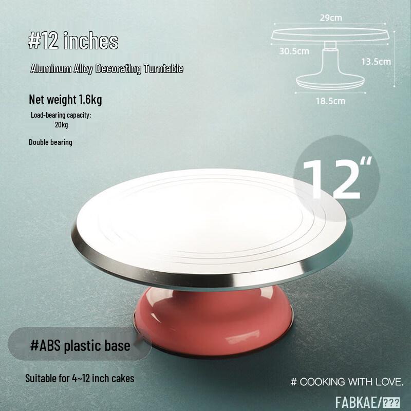Cake Decorating Turntable Set