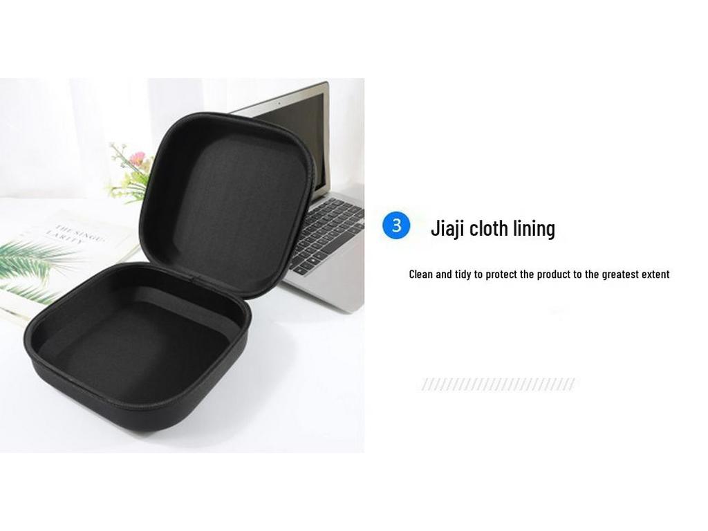 Universal Large Headphones Storage Bag for Audio-Technica - EVA Extra Large Square Box