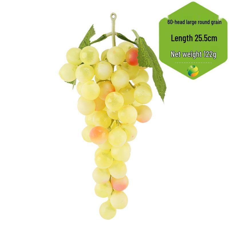 Artificial Grape Bunch Foam Model for Home Décor and Photography Props