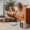 Fast Heating Desktop Fan Car Heating Fans Mini Space Heater High Power Compact Convenient Small Portable Heater for Office
