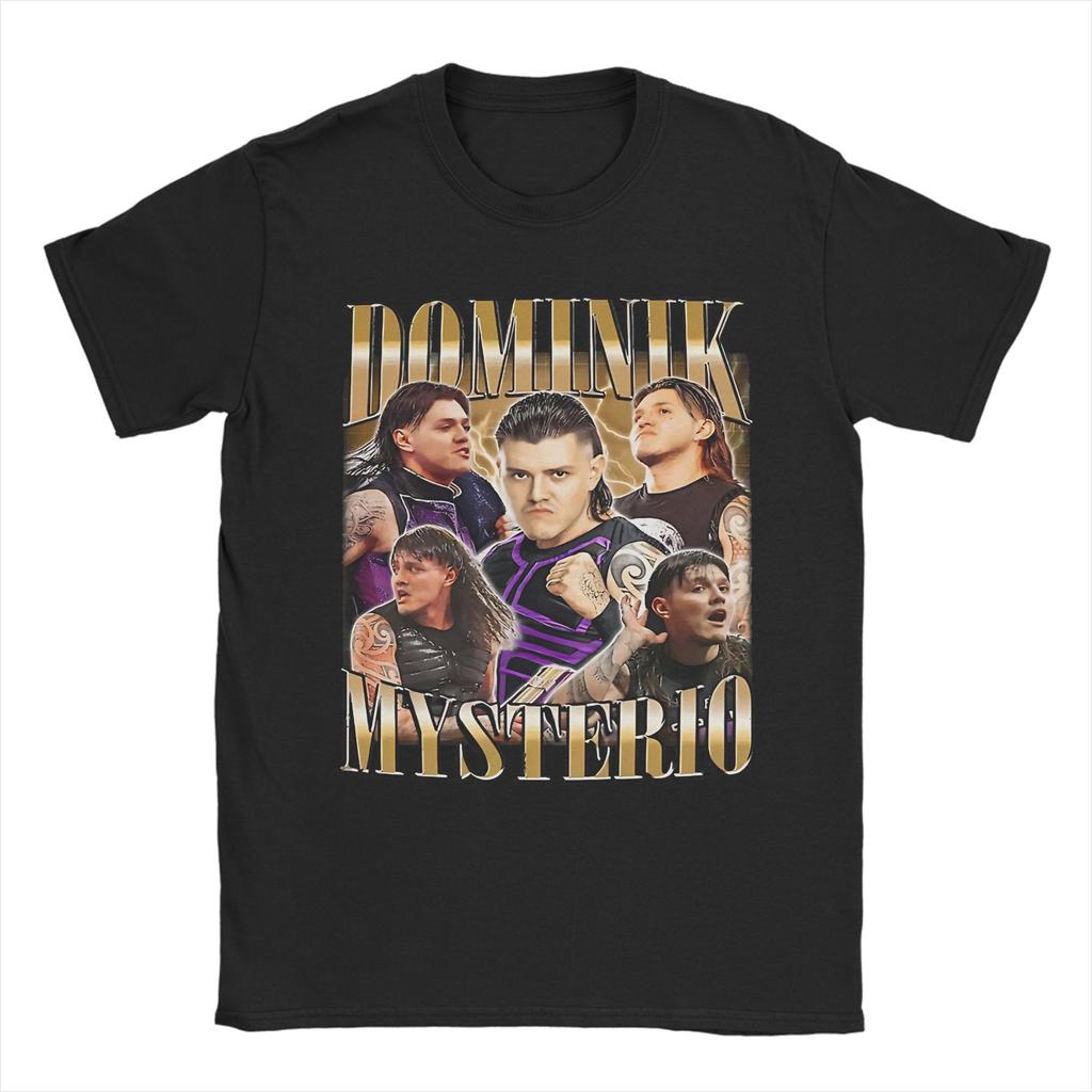 Dominik Mysterio Wrestler Tee Shirt for Men Women Gift Idea T Shirts 100% Cotton Clothing