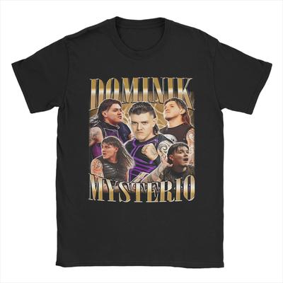 Dominik Mysterio Wrestler Tee Shirt for Men Women Gift Idea T Shirts  100% Cotton Clothing