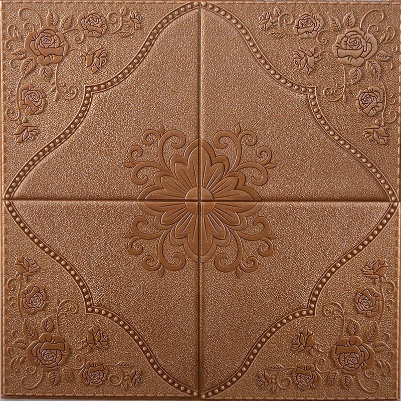 Ceiling Roof Decoration Wallpaper Self-adhesive Bedroom 3D Three-dimensional Waterproof Background Wall Wallpaper