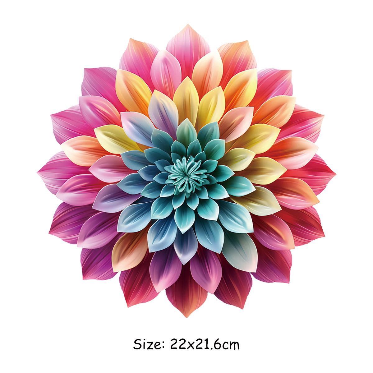 

Абстрактные цветы и цветочные термопереносные красивые наклейки для теплопередачи, аксессуары для одежды «сделай сам», новая моющаяся теплопередача