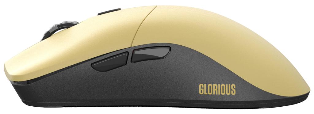 Glorious Model O Pro Wireless - Golden Panda - Ultra-lightweight, Durable, High-performance Wired and Wireless Gaming Mouse (GLO-MS-OW-GP-FORGE MS623)