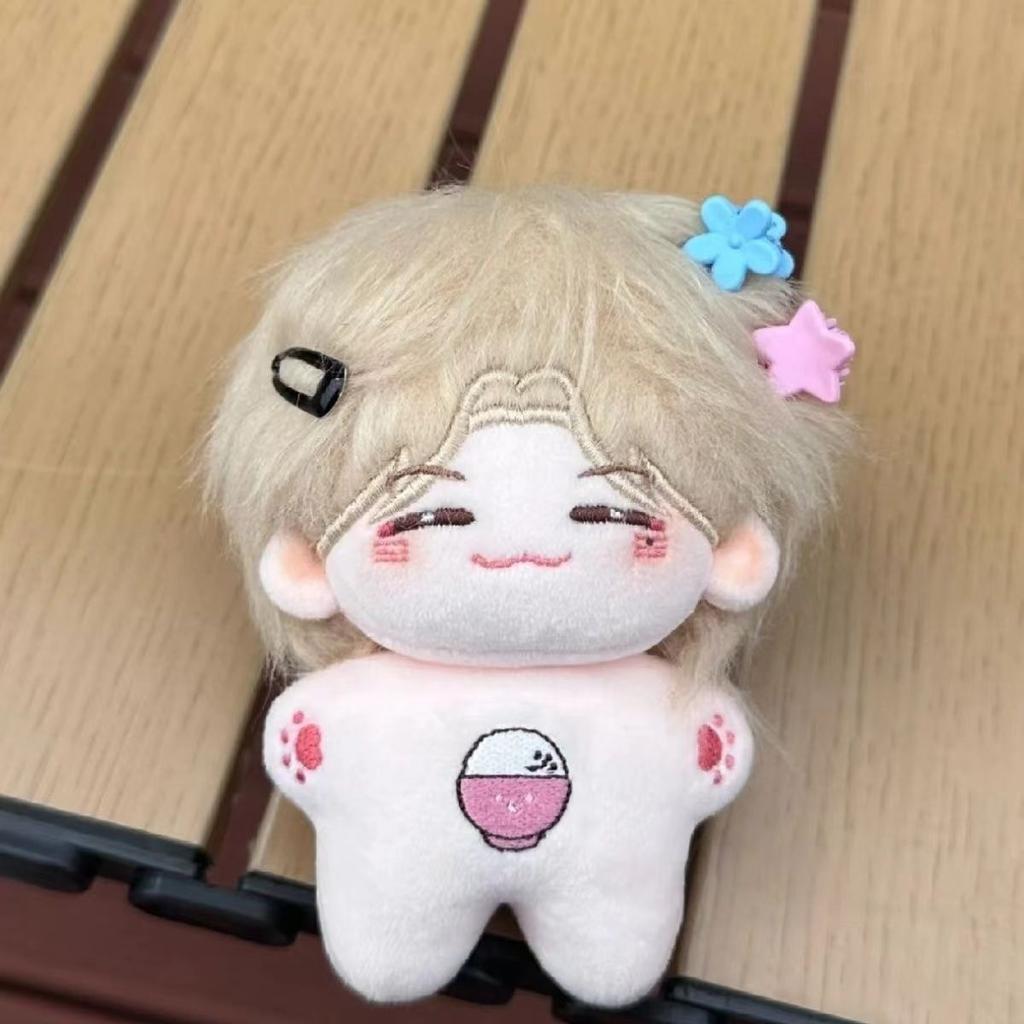 Stuffed 10Cm Anime Kpop Lee Jihoon Woozi Starfish Body Cotton Doll Cartoon Plush Doll Toy Dress-Up Clothes Fans Collectible Gift