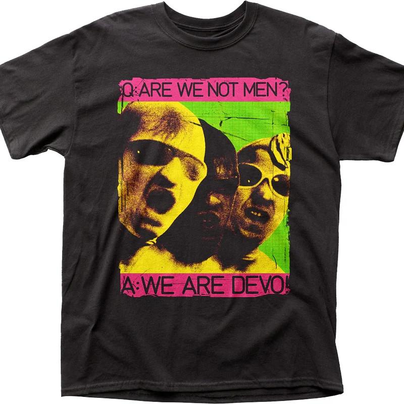 Are We Not Men We Are Devo  Shirt Gift Christmas S-234XL Shirt D1121 Unisex T-Shirt L