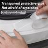 Clear Protector Sill Scuff Car Door Plate Sticker Bumper Body Anti Scratch Strip