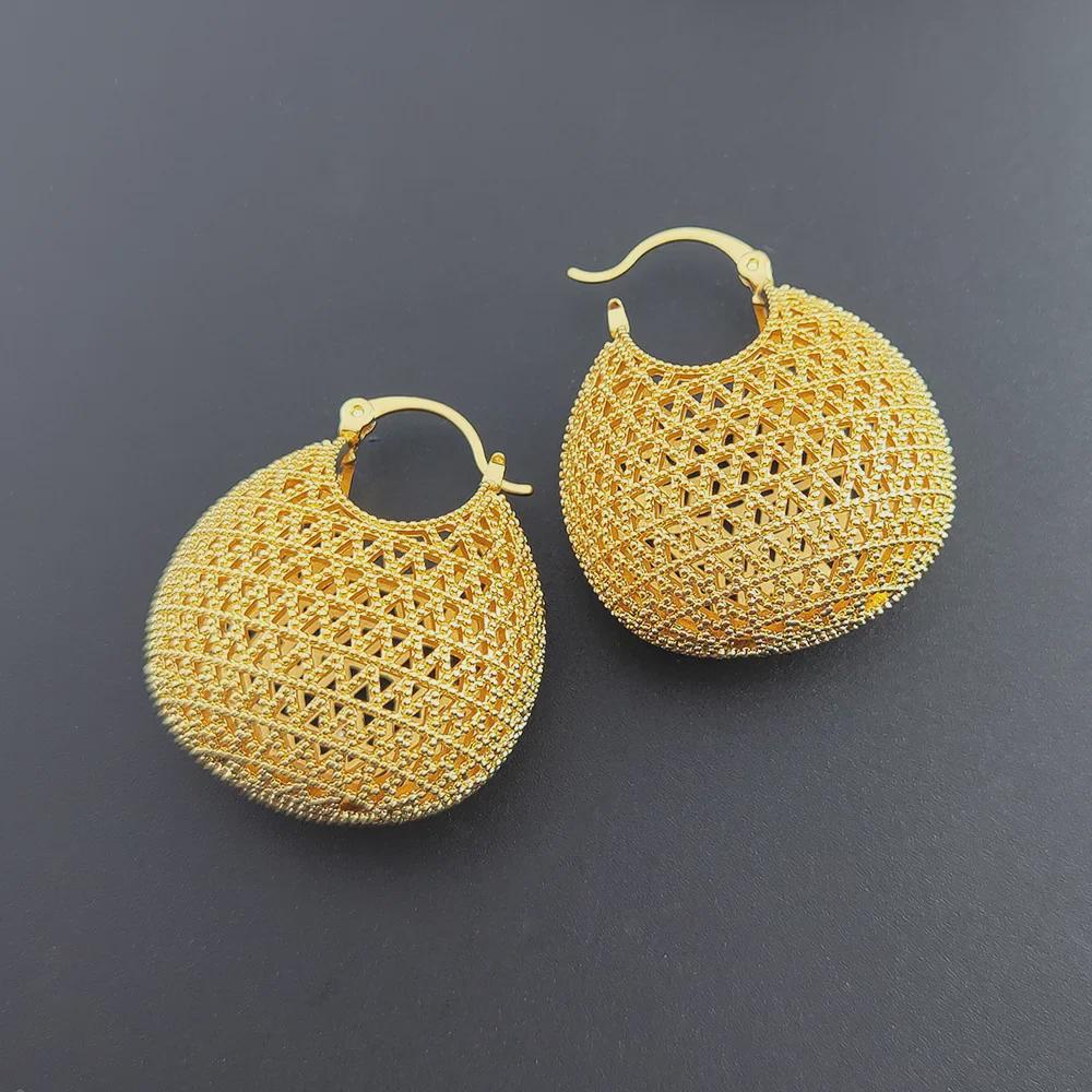 24K Gold-Plated Blue Earrings: Elegant, Versatile, and Fashionable