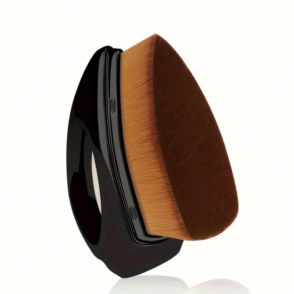 1pcs soft hair iron foundation make-up brush, no powder, no trace foundation makeup artifact, makeup artist dedicated makeup brush