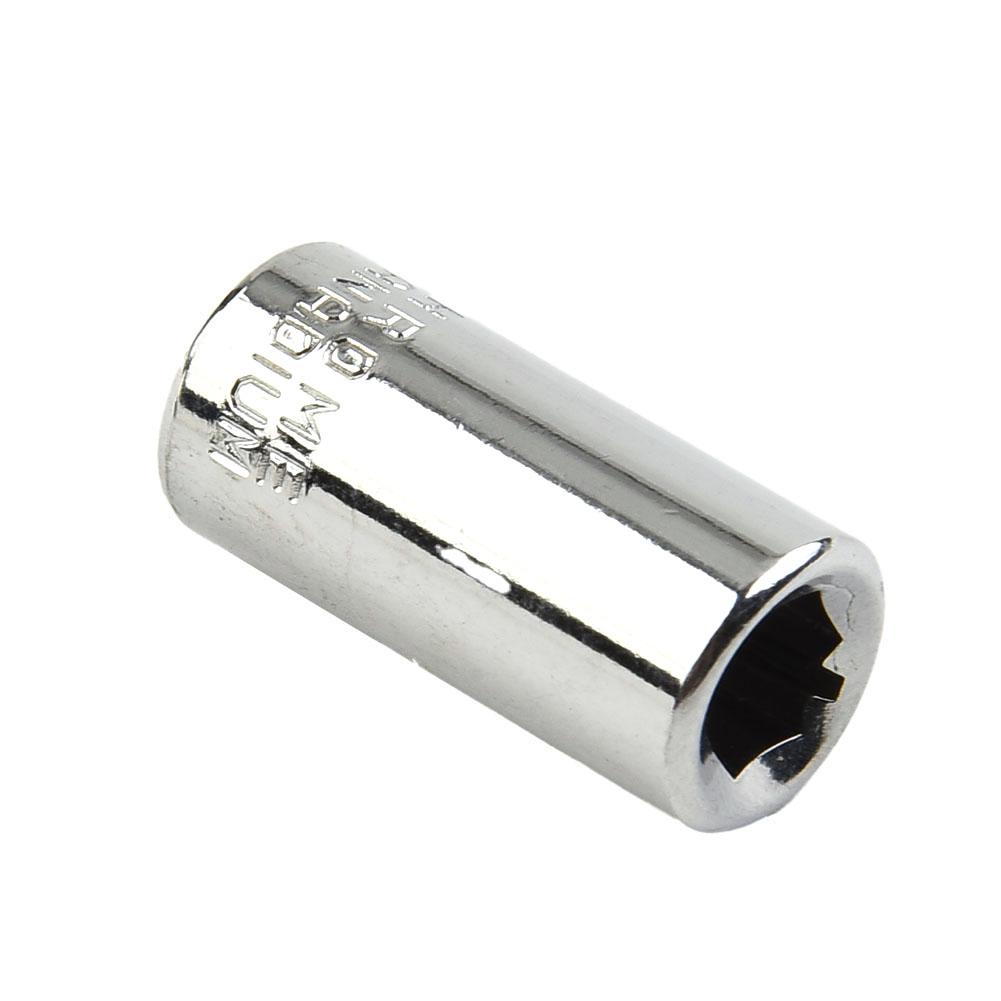 1/4 Square Drive To 1/4 Hex Shank Socket+1/4 Drill Socket Adapter Square Driver Tool For Quick Change Power Tool Parts