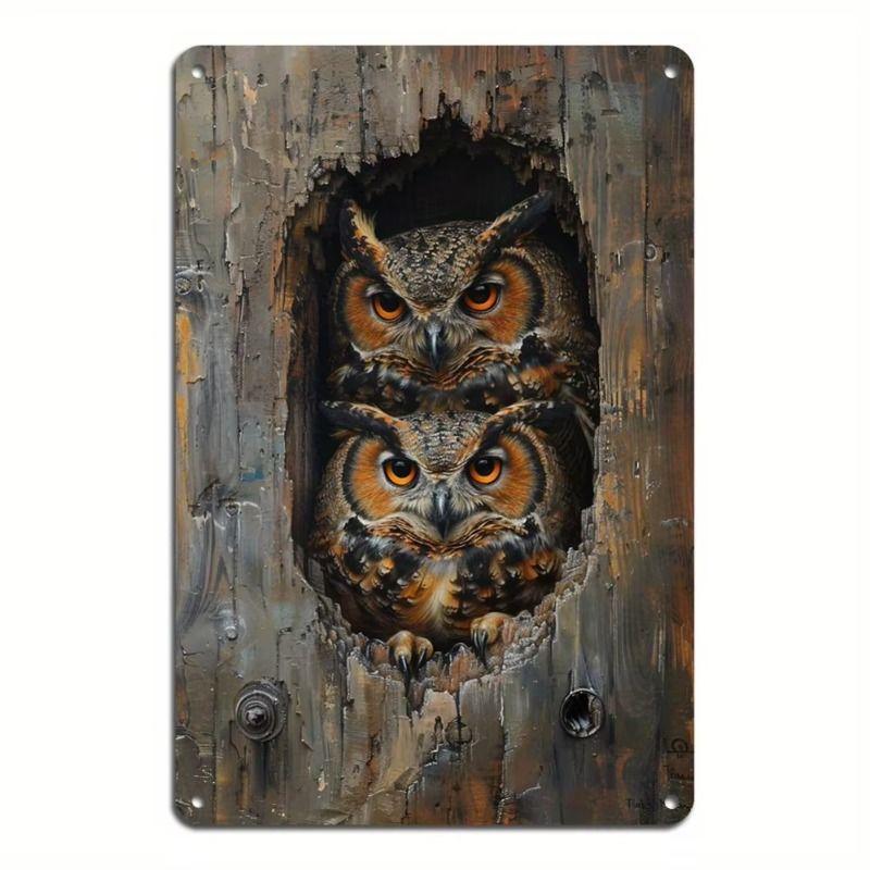 Vintage Metal Tin Sign 20x30cm for Home Bar Wall Decor