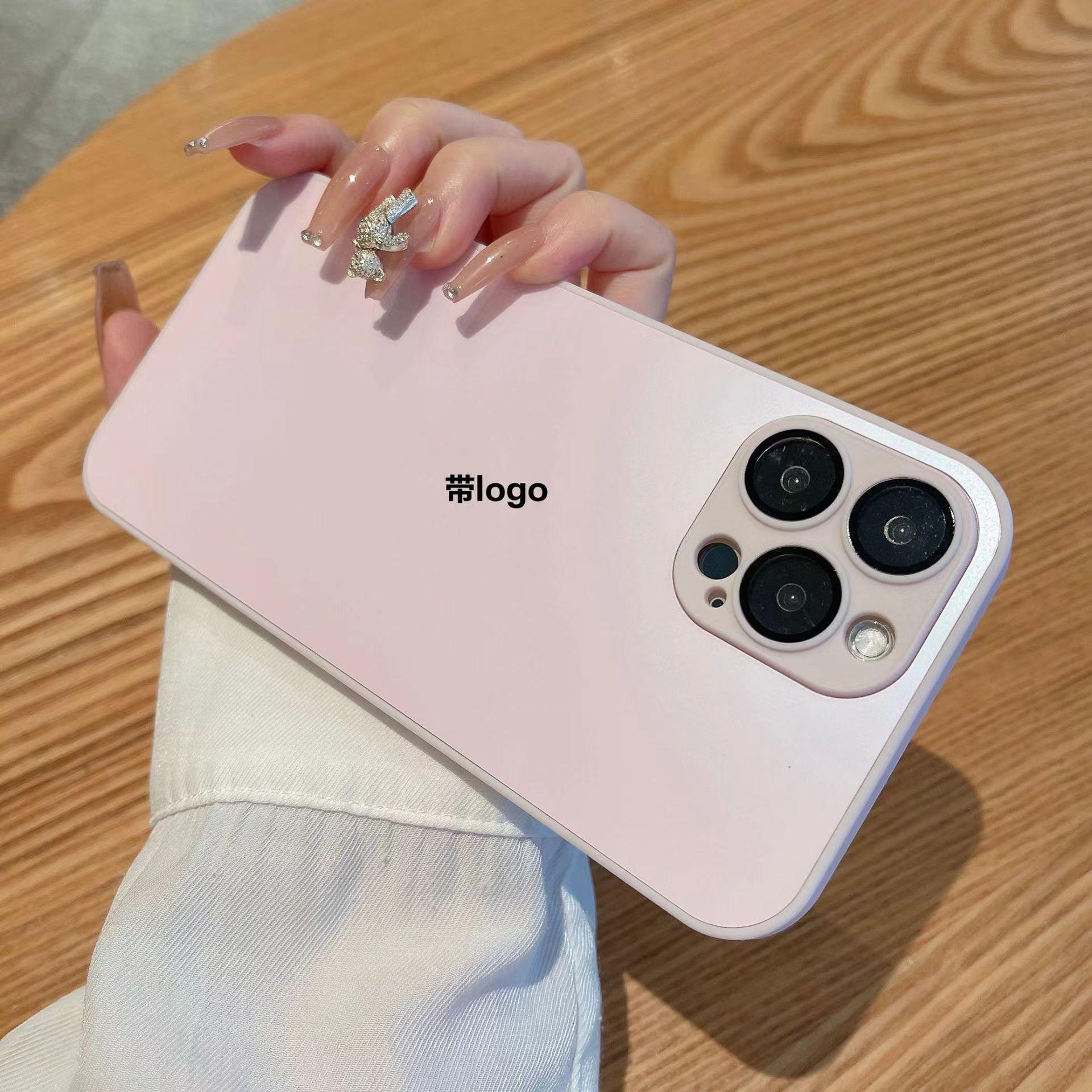 

Для IPhone17promax Чехол для мобильного телефона для Apple 16 Оригинальный цвет AG Матовый 15 с защитной пленкой для объектива 14 Защитная крышка For Apple 15