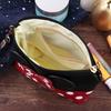 Coin Purse Cartoon Leather Travel Makeup Handbag Cute Portable Cosmetic Bag Toiletry Pouch for Women Teen Girls Kid