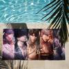 Hot Game L-Love and Deepspace Towel Shower Sauna Travel Spa Quick Dry Gym Accessories Soft Large Beach Towels