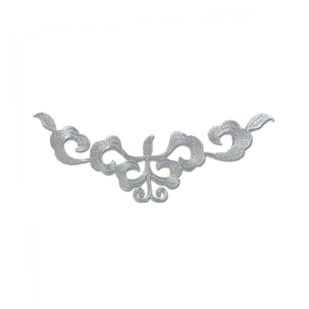 Honeysuckle Pattern Embroidery Cloth Sticker Dress Ancient Costume Stage Drama Decoration Patch Diy Handmade Clothing Accessories Ironing