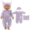 Baby-Puppe Kleidung Strampler für 40cm 38cm Baby-Puppe Mantel Winterkleidung Dropshipping