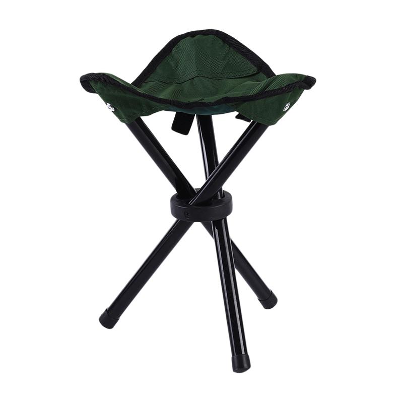 Outdoor Folding Triangle Stool ChairFishing Chairs Camping Small Benches Foldable Stools Household and Daily Storage Stools