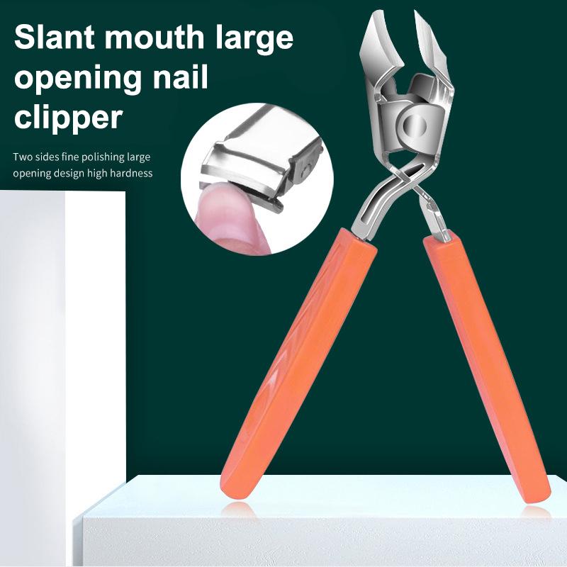 Nagelknipser Schräge Klinge Nagelknipser Eingewachsene Knipser Für Dicke Zehennägel Edelstahl Nagelhautentferner Nagel Fingernageltrimmer